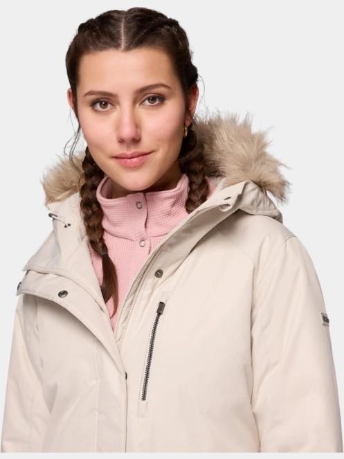 Columbia Suttle Mountain Long Insulated Jacket női télikabát homok színben 9