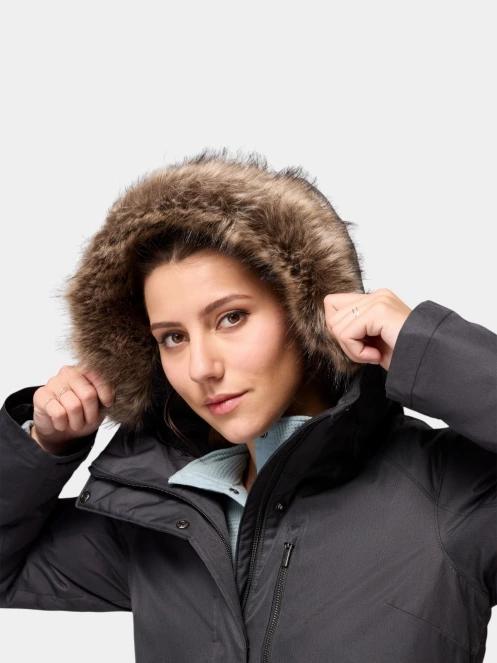 Columbia Suttle Mountain Long Insulated Jacket női télikabát fekete színben 8