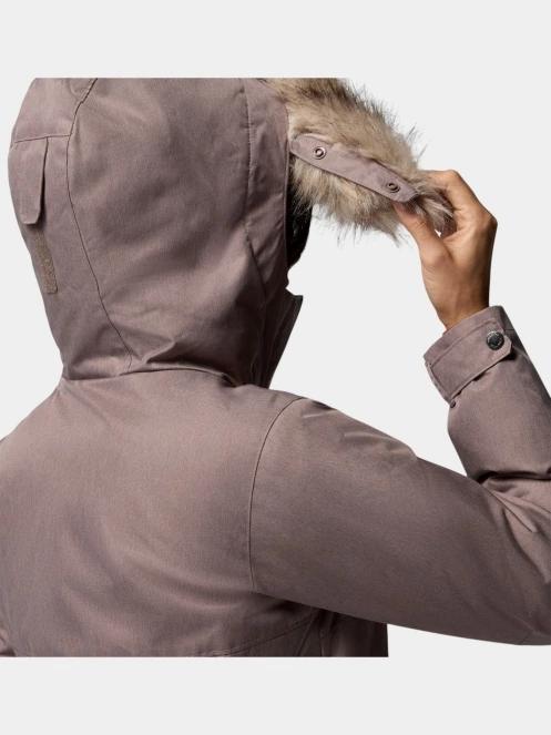 Columbia Suttle Mountain Long Insulated Jacket női télikabát barna színben 10