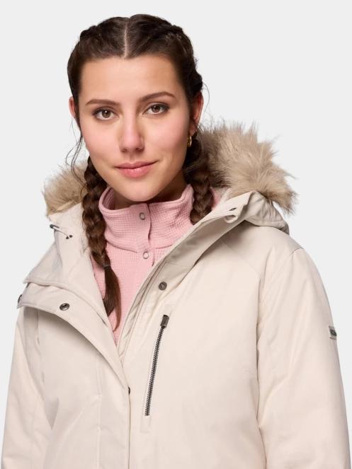 Columbia Suttle Mountain Long Insulated Jacket női télikabát homok színben 8