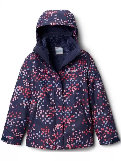 Columbia Bugaboo II Fleece Interchange Jacket 3 az 1-ben kabát kék színben 2