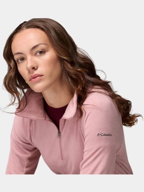 Columbia Glacial IV 1/2 Zip női polár pulóver rózsaszín színben 6