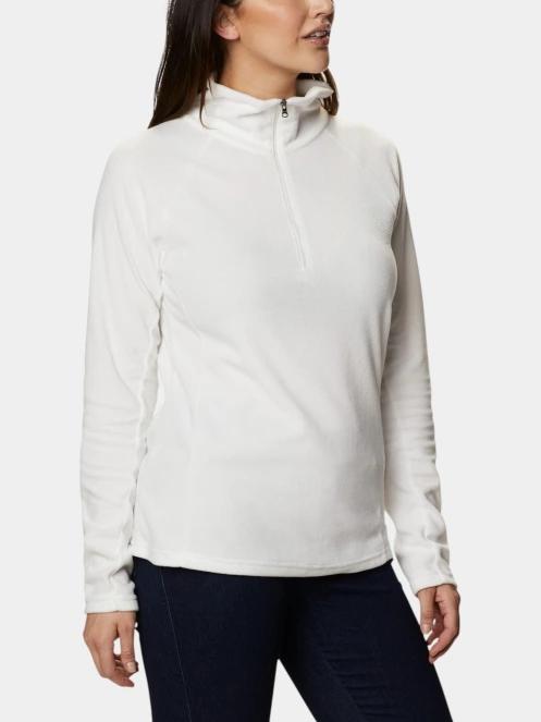 Columbia Glacial Iv 1/2 Zip női polár pulóver fehér színben 6