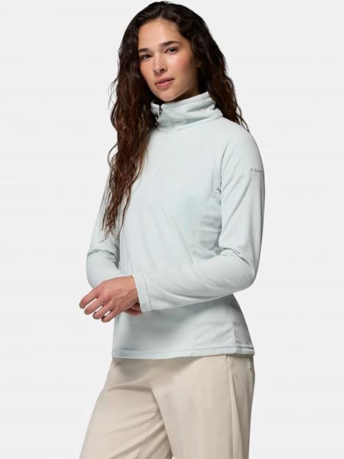 Columbia Glacial Iv 1/2 Zip női polár pulóver világoszöld színben 3