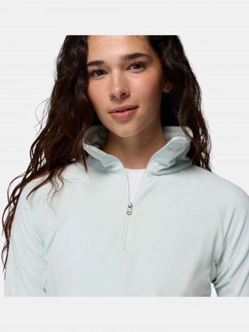 Columbia Glacial Iv 1/2 Zip női polár pulóver világoszöld színben 6