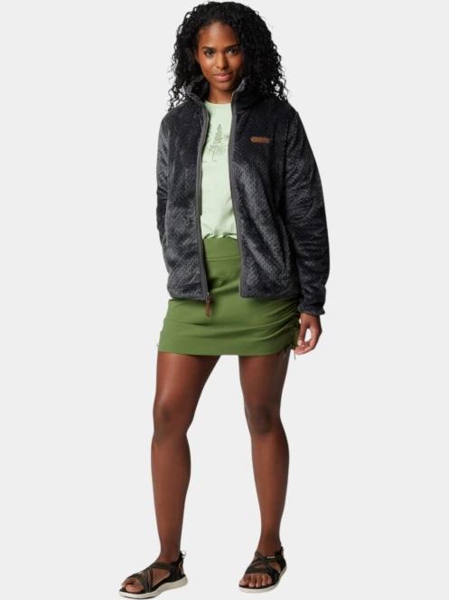 Columbia Fire Side II Sherpa Full Zip női polár pulóver fekete színben 6