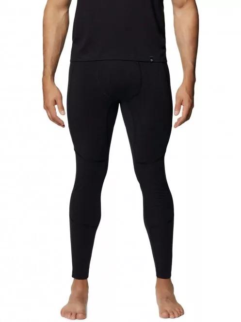 Mountain Hardwear Diamond Peak Tight férfi aláöltöző nadrág fekete színben 2