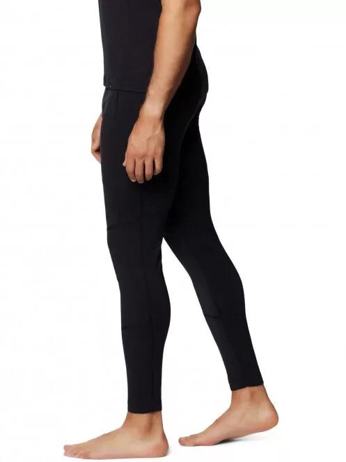 Mountain Hardwear Diamond Peak Tight férfi aláöltöző nadrág fekete színben 4