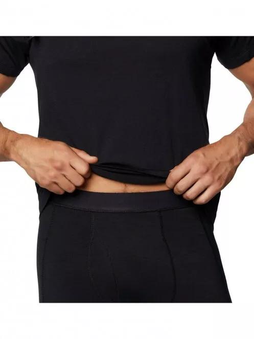 Mountain Hardwear Diamond Peak Tight férfi aláöltöző nadrág fekete színben 5