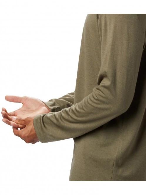 Mountain Hardwear Diamond Peak Long Sleeve T férfi aláöltöző felső zöld színben 4