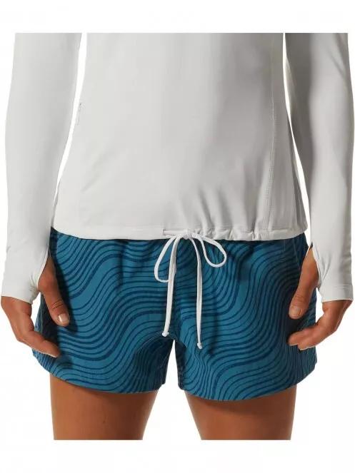 Mountain Hardwear Crater Lake LS Hoody női hosszú ujjú sport póló szürke színben 6