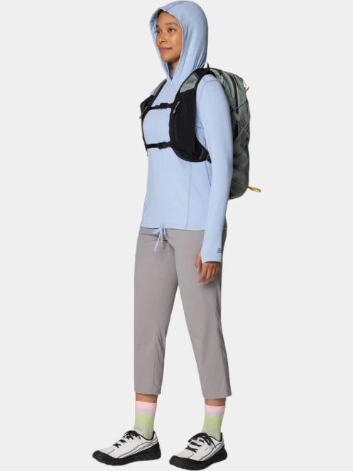 Mountain Hardwear Crater Lake Long Sleeve Hoody női hosszú ujjú sport póló kék színben 5