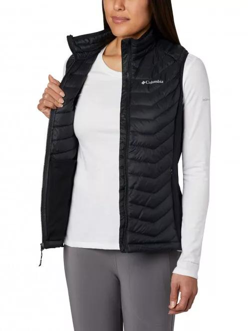Columbia Powder Pass Vest női mellény fekete színben 4