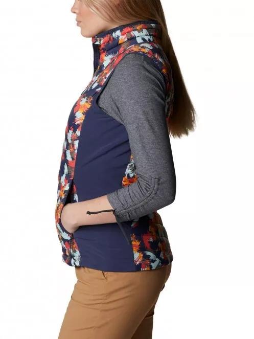Columbia Powder Pass Vest női mellény kék színben 4