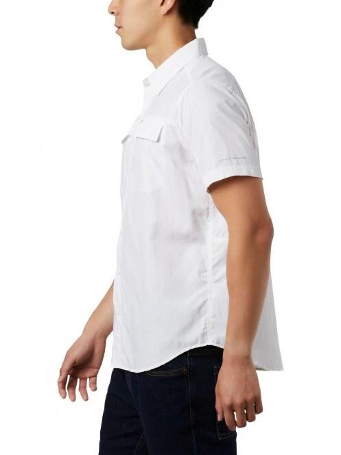 Columbia Silver Ridge 2.0 Short Sleeve Shirt férfi túraing fehér színben 3