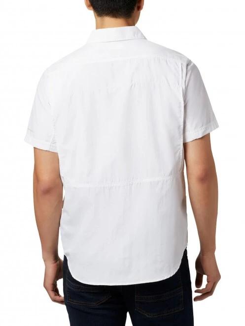 Columbia Silver Ridge 2.0 Short Sleeve Shirt férfi túraing fehér színben 4