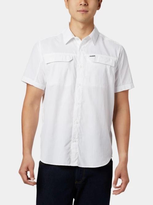 Columbia Silver Ridge 2.0 Short Sleeve Shirt férfi rövid ujjú túraing fehér színben 2