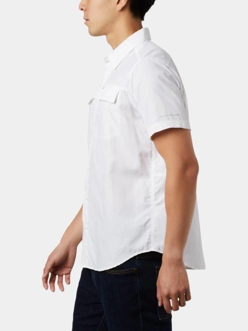 Columbia Silver Ridge 2.0 Short Sleeve Shirt férfi rövid ujjú túraing fehér színben 3