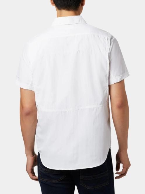 Columbia Silver Ridge 2.0 Short Sleeve Shirt férfi rövid ujjú túraing fehér színben 4