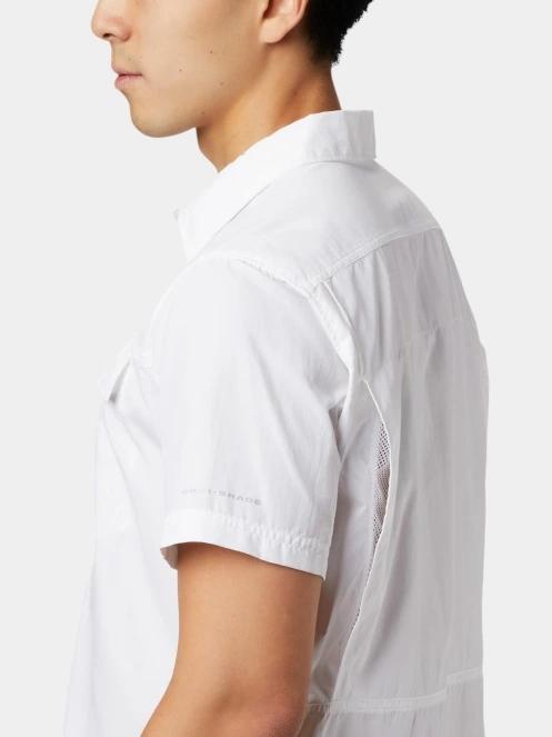 Columbia Silver Ridge 2.0 Short Sleeve Shirt férfi rövid ujjú túraing fehér színben 6