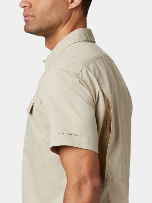 Columbia Silver Ridge 2.0 Short Sleeve Shirt férfi rövid ujjú ing homok színben 6