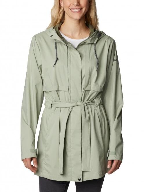 Columbia Pardon My Trench Rain Jacket női esőkabát zöld színben 2