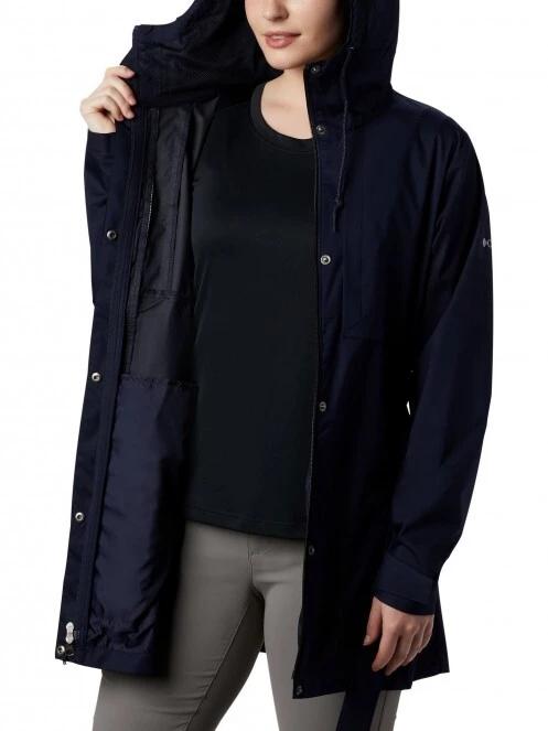 Columbia Pardon My Trench Rain Jacket női esőkabát kék színben 5