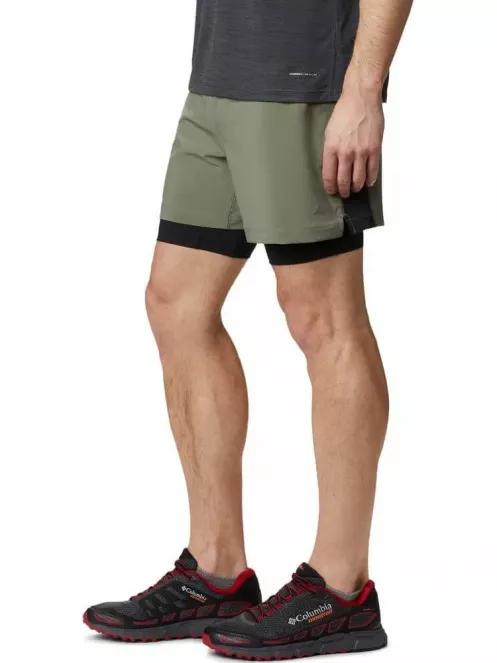 Columbia Titan Ultra II Short férfi sportnadrág zöld színben 3