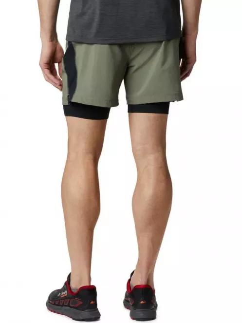 Columbia Titan Ultra II Short férfi sportnadrág zöld színben 4