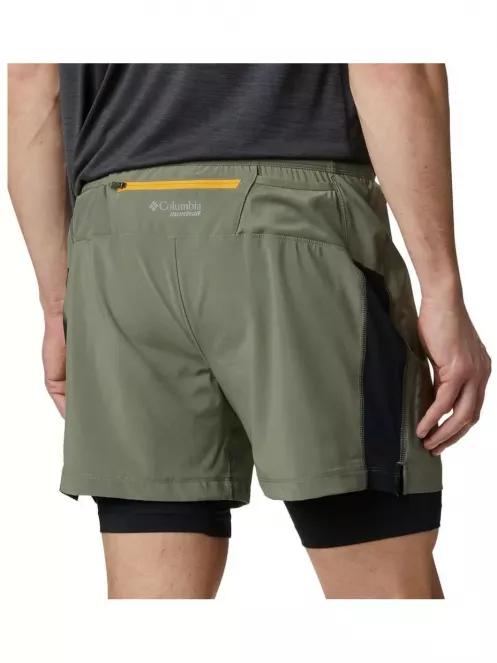Columbia Titan Ultra II Short férfi sportnadrág zöld színben 6