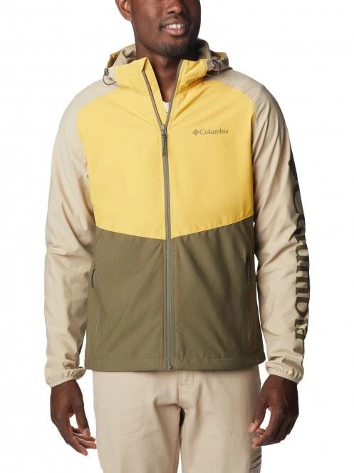 Columbia Panther Creek Jacket férfi softshell kabát zöld színben 2