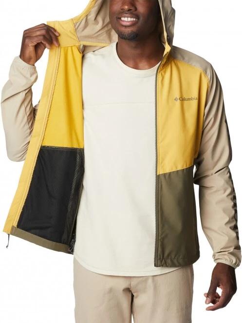 Columbia Panther Creek Jacket férfi softshell kabát zöld színben 5