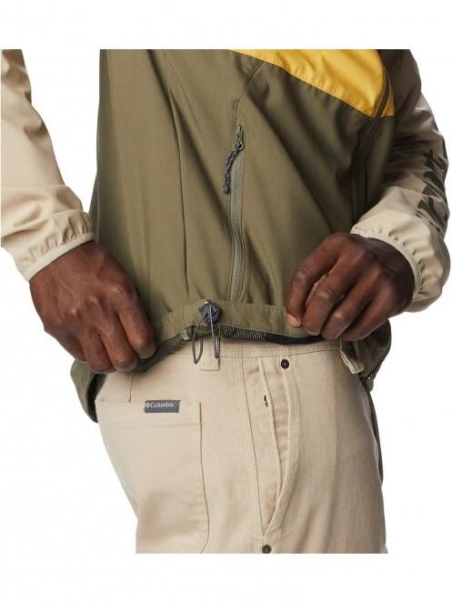 Columbia Panther Creek Jacket férfi softshell kabát zöld színben 6
