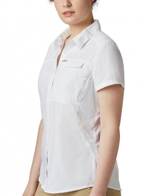 Columbia Silver Ridge 2.0 Short Sleeve Shirt női túraing fehér színben 3