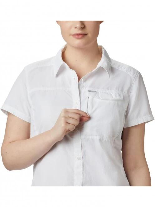 Columbia Silver Ridge 2.0 Short Sleeve Shirt női túraing fehér színben 5