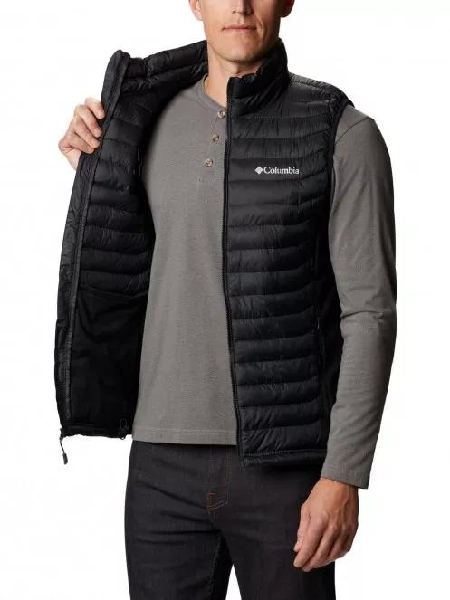 Columbia Powder Pass Vest férfi mellény fekete színben 5
