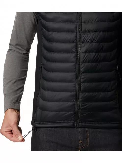 Columbia Powder Pass Vest férfi mellény fekete színben 6