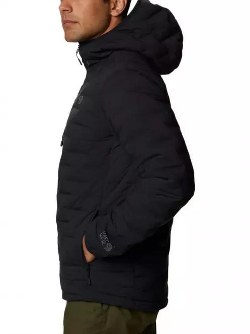 Mountain Hardwear Super/DS Strechdown Hooded Jacket férfi pehelykabát fekete színben 3