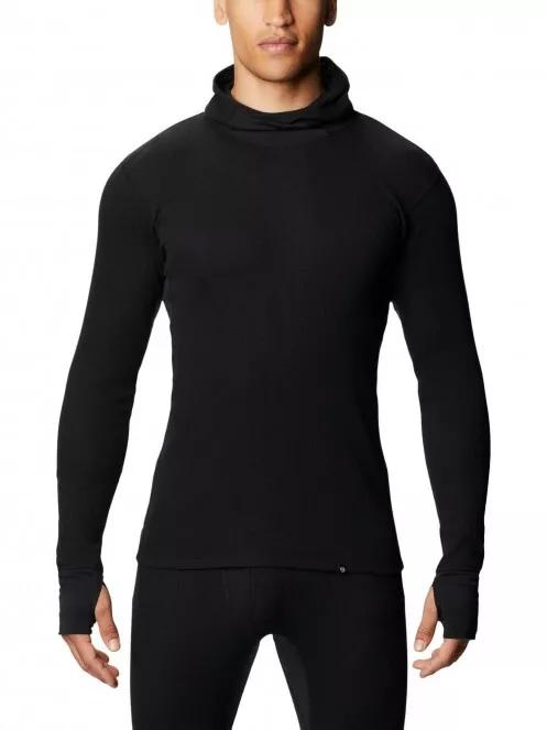 Mountain Hardwear Diamond Peak Thermal Hoody férfi aláöltöző felső fekete színben 2