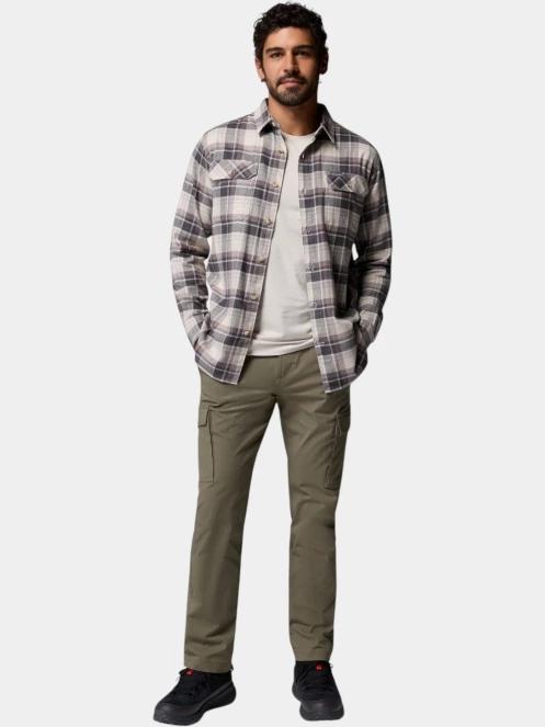 Columbia Flare Gun Stretch Flannel férfi hosszú ujjú ing kék színben 5