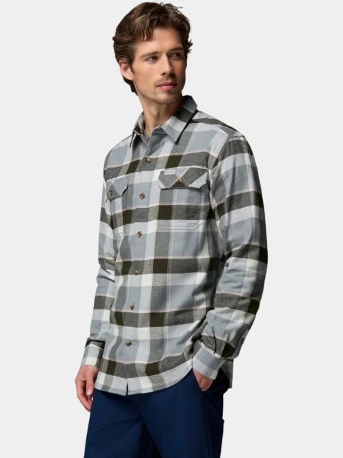 Columbia Flare Gun Stretch Flannel férfi hosszú ujjú ing zöld színben 3