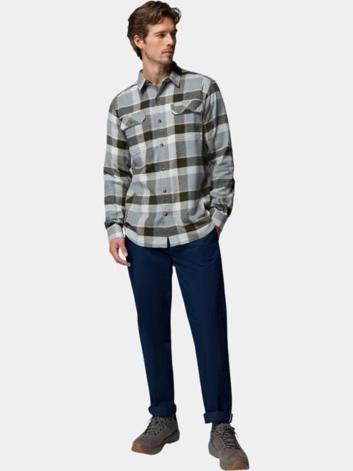 Columbia Flare Gun Stretch Flannel férfi hosszú ujjú ing zöld színben 5