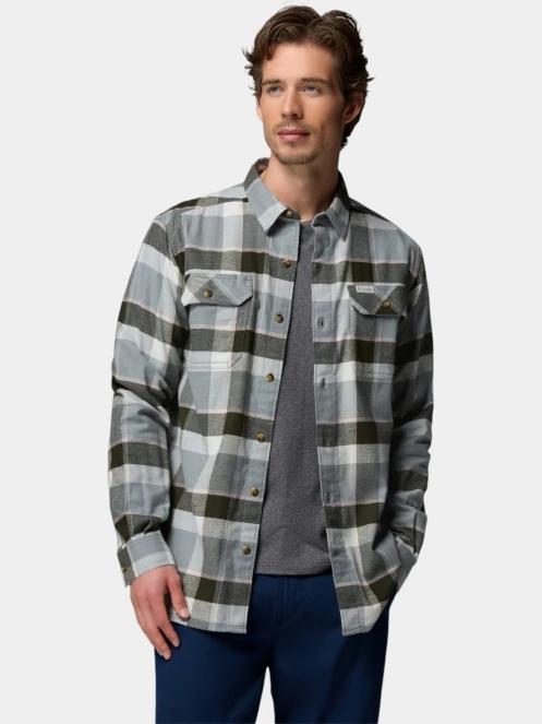 Columbia Flare Gun Stretch Flannel férfi hosszú ujjú ing zöld színben 6