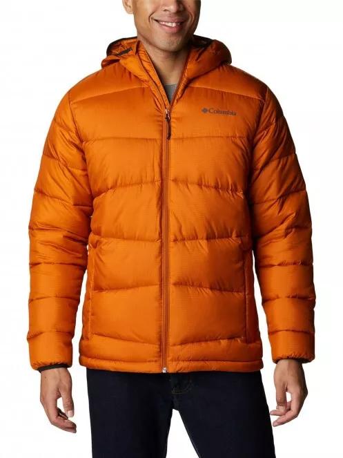Columbia Fivemile Butte Hooded Jacket férfi télikabát narancssárga színben 2