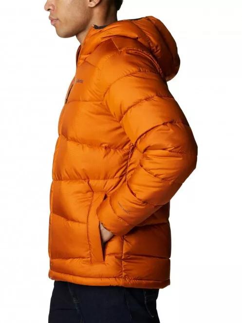 Columbia Fivemile Butte Hooded Jacket férfi télikabát narancssárga színben 4