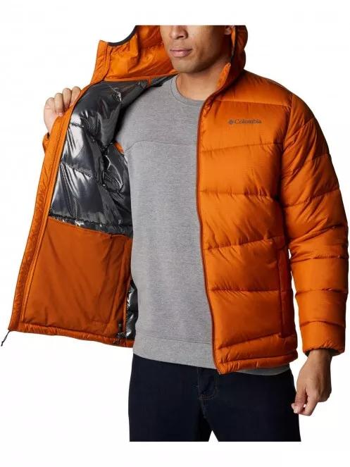 Columbia Fivemile Butte Hooded Jacket férfi télikabát narancssárga színben 5