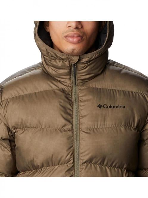 Columbia Fivemile Butte Hooded Jacket férfi télikabát zöld színben 8