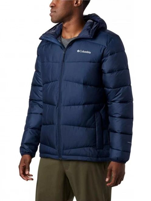 Columbia Fivemile Butte Hooded Jacket férfi télikabát kék színben 3