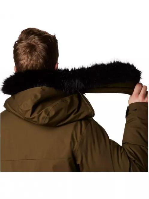 Columbia Winter Rebellion Down Parka férfi pehelykabát oliva színben 5