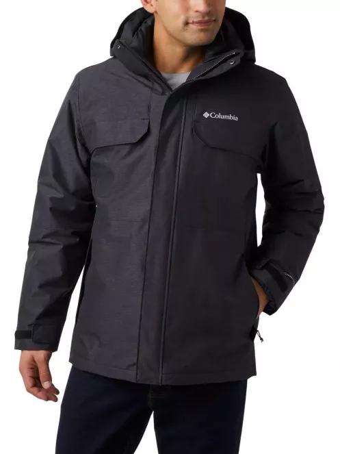 Columbia Cloverdale Interchange Jacket férfi 3 az 1-ben kabát fekete színben 2
